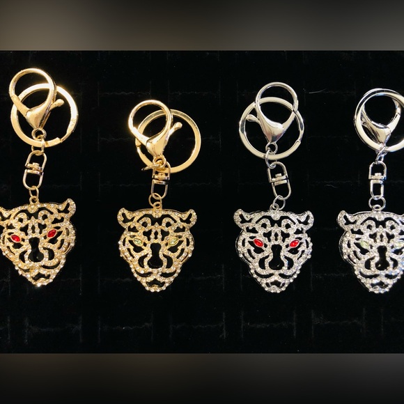 JAGUAR 🐆 BLING BAG CHARMS NEW🔥 - Picture 7 of 16